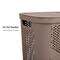 Mind Reader 60L Ventilated Slim Laundry Hamper with Cut Out Handles & Hinged Lid, 2ct.